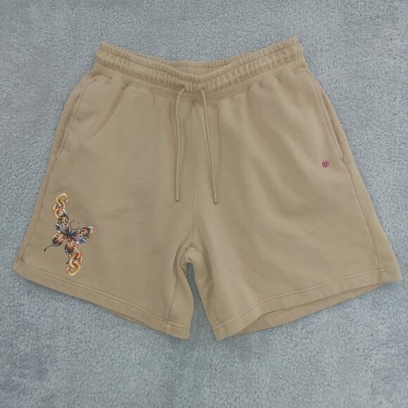 Air Jordan Women's Artist Series By Jordan Moss Shorts Desert Colorway Large Tan - Picture 1 of 12
